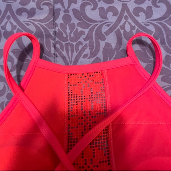 SOLD ON MERCARI Aerie High Neck Bathing Suit Top - Picture 7 of 10